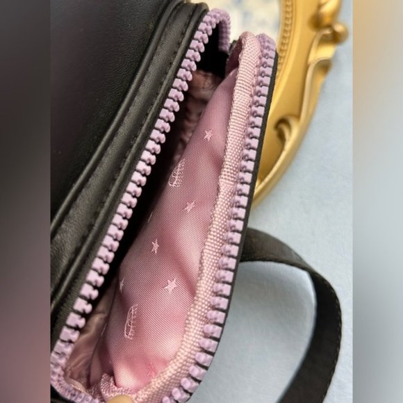 🆕 CHIARA FERRAGNI 🧿 NWOT Eye Star Mini Backpack, Black & Lilac - Picture 9 of 14